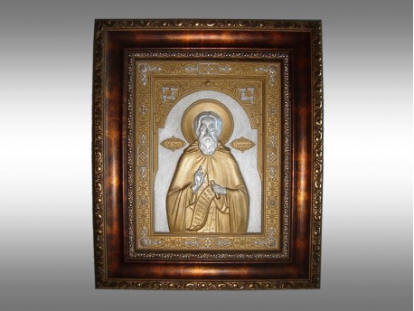 Икона в подарок "Святой преподобный Сергий Радонежский"